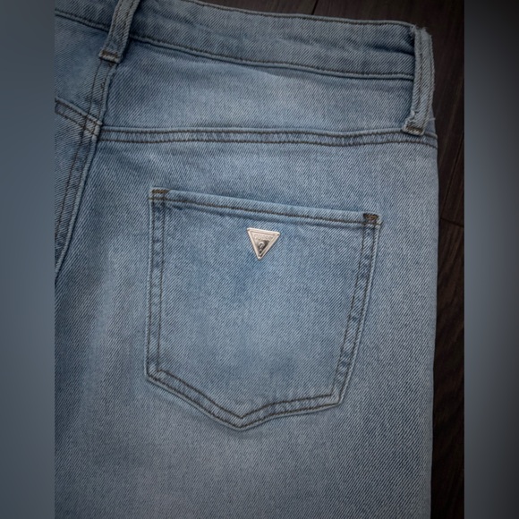 GUESS Ultra High-Rise Straight Ankle Leg Jeans Size 29 - Picture 11 of 12